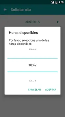 Salud Informa android App screenshot 0